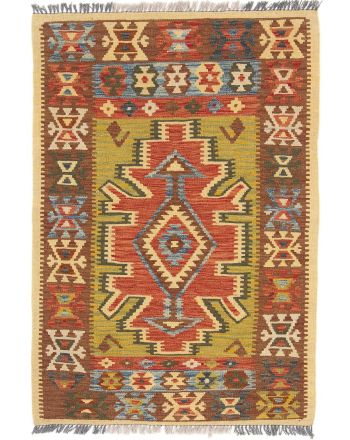 Vloerkleed Plat Geweven Kilim Afghan