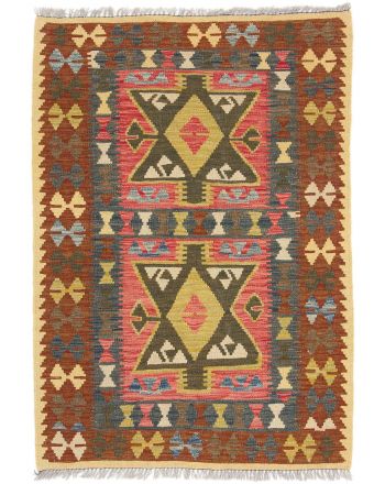 Vloerkleed Plat Geweven Kilim Afghan