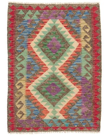 Vloerkleed Plat Geweven Kilim Afghan