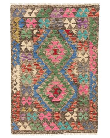 Vloerkleed Plat Geweven Kilim Afghan