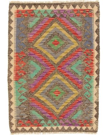 Vloerkleed Plat Geweven Kilim Afghan