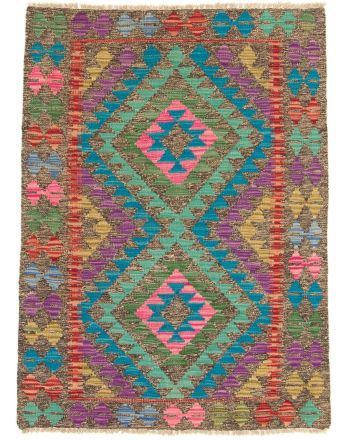 Vloerkleed Plat Geweven Kilim Afghan