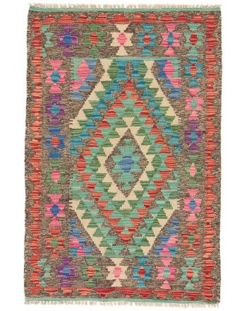 Vloerkleed Plat Geweven Kilim Afghan