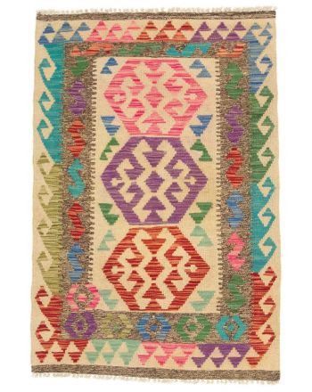 Vloerkleed Plat Geweven Kilim Afghan