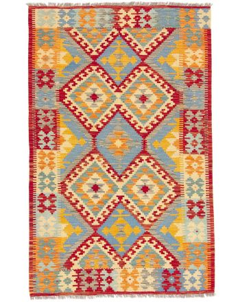 Vloerkleed Plat Geweven Kilim Afghan