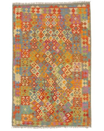 Vloerkleed Plat Geweven Kilim Afghan