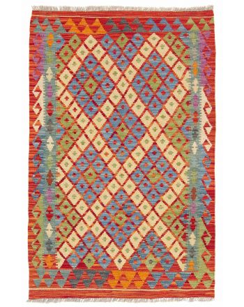 Vloerkleed Plat Geweven Kilim Afghan