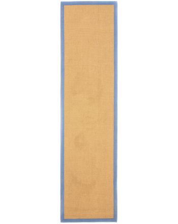 Vloerkleed Sisal Loper Blauw