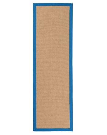 Vloerkleed Sisal Loper Blauw