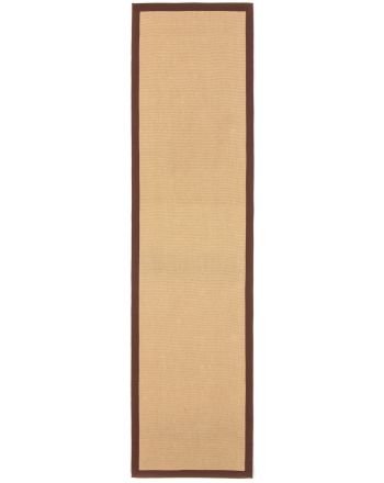 Vloerkleed Sisal Loper Bruin