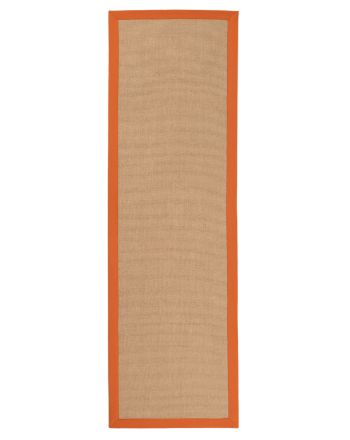 Vloerkleed Sisal Loper Oranje