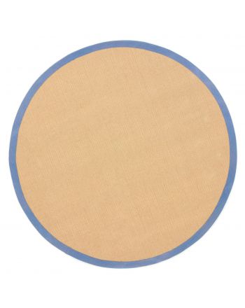Vloerkleed Sisal rond Blauw