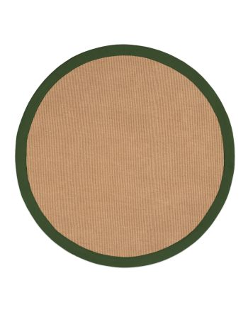 Vloerkleed Sisal rond Groen