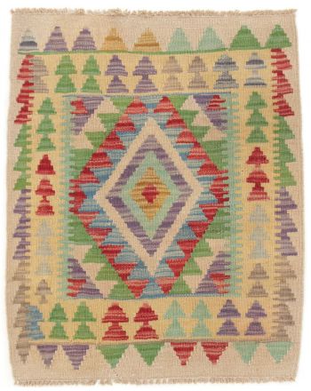 Vloerkleed Plat Geweven Kilim Afghan