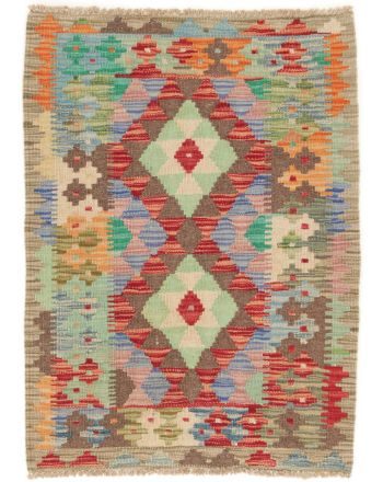 Vloerkleed Plat Geweven Kilim Afghan