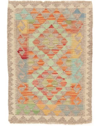 Vloerkleed Plat Geweven Kilim Afghan