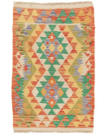 Vloerkleed Plat Geweven Kilim Afghan