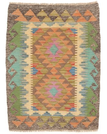 Vloerkleed Plat Geweven Kilim Afghan