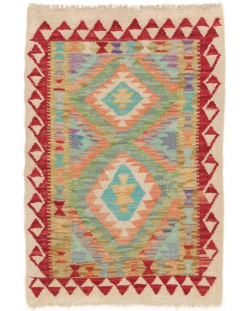 Vloerkleed Plat Geweven Kilim Afghan