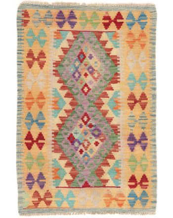 Vloerkleed Plat Geweven Kilim Afghan