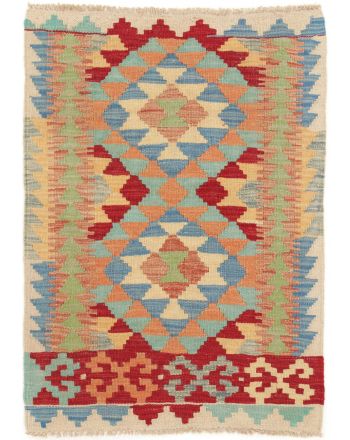 Vloerkleed Plat Geweven Kilim Afghan