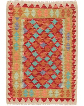 Vloerkleed Plat Geweven Kilim Afghan