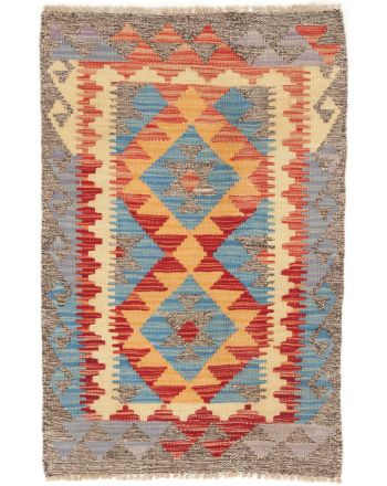 Vloerkleed Plat Geweven Kilim Afghan