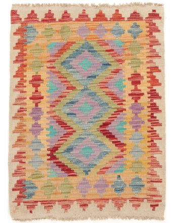 Vloerkleed Plat Geweven Kilim Afghan