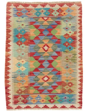 Vloerkleed Plat Geweven Kilim Afghan