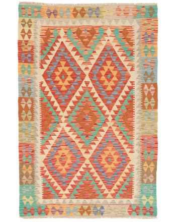 Vloerkleed Plat Geweven Kilim Afghan