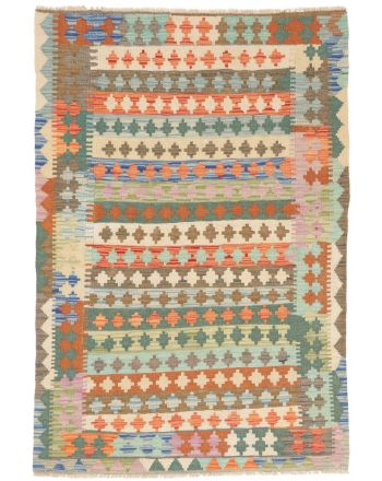 Vloerkleed Plat Geweven Kilim Afghan