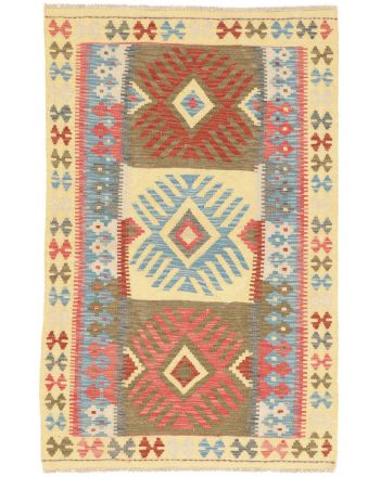 Vloerkleed Plat Geweven Kilim Afghan