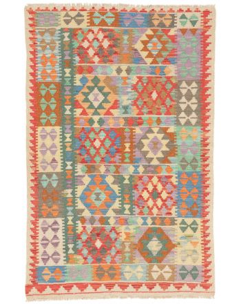 Vloerkleed Plat Geweven Kilim Afghan