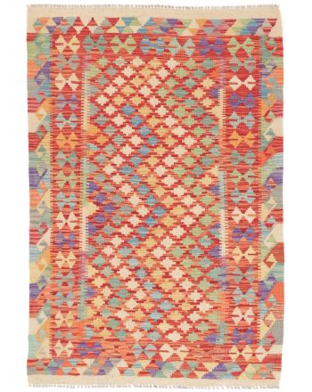 Vloerkleed Plat Geweven Kilim Afghan