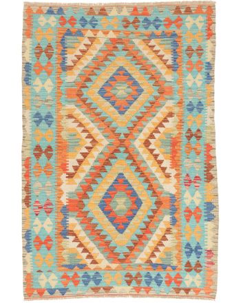 Vloerkleed Plat Geweven Kilim Afghan