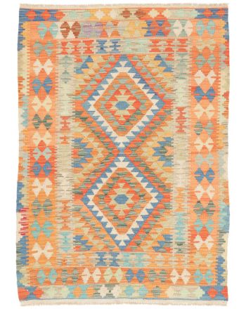 Vloerkleed Plat Geweven Kilim Afghan