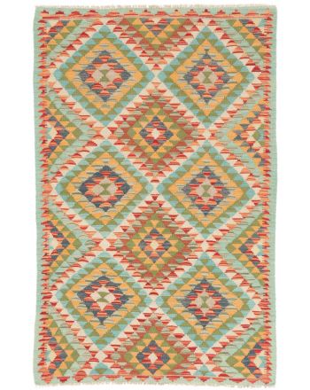 Vloerkleed Plat Geweven Kilim Afghan