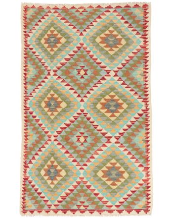 Vloerkleed Plat Geweven Kilim Afghan