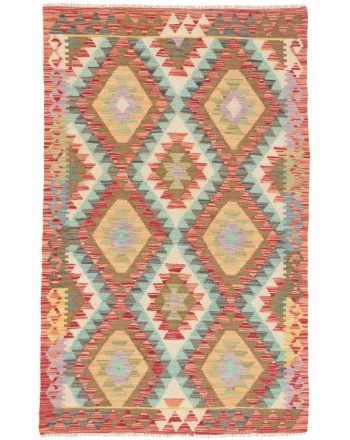 Vloerkleed Plat Geweven Kilim Afghan