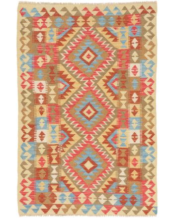 Vloerkleed Plat Geweven Kilim Afghan