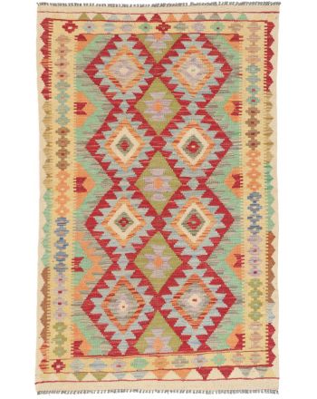Vloerkleed Plat Geweven Kilim Afghan