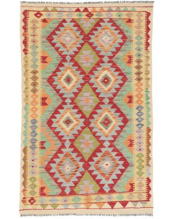 Vloerkleed Plat Geweven Kilim Afghan