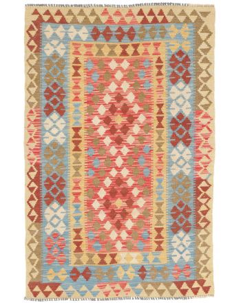 Vloerkleed Plat Geweven Kilim Afghan