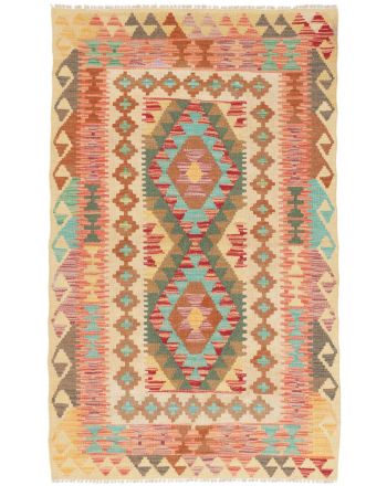 Vloerkleed Plat Geweven Kilim Afghan