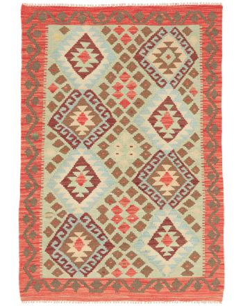 Vloerkleed Plat Geweven Kilim Afghan