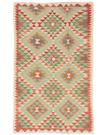 Vloerkleed Plat Geweven Kilim Afghan