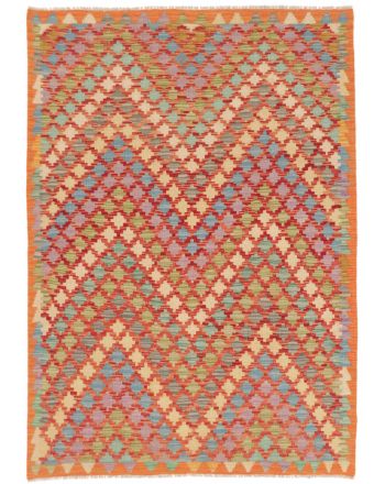 Vloerkleed Plat Geweven Kilim Afghan