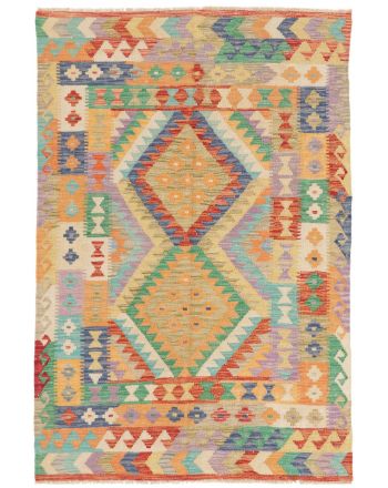 Vloerkleed Plat Geweven Kilim Afghan