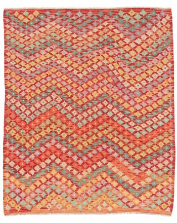 Vloerkleed Plat Geweven Kilim Afghan