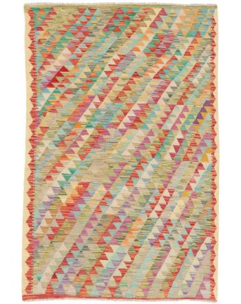 Vloerkleed Plat Geweven Kilim Afghan